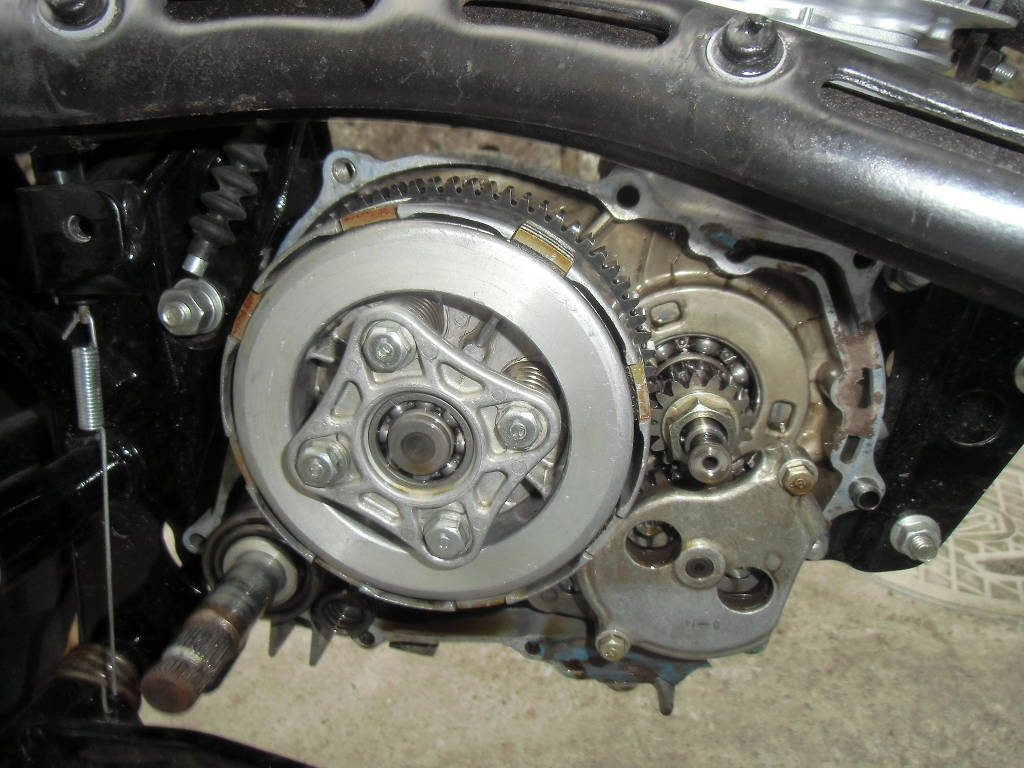 整備 クラッチ交換 Roopy ページ