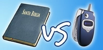 La biblia vs celular