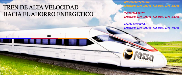 Tren de Alta velocidad hacia el ahorro energético