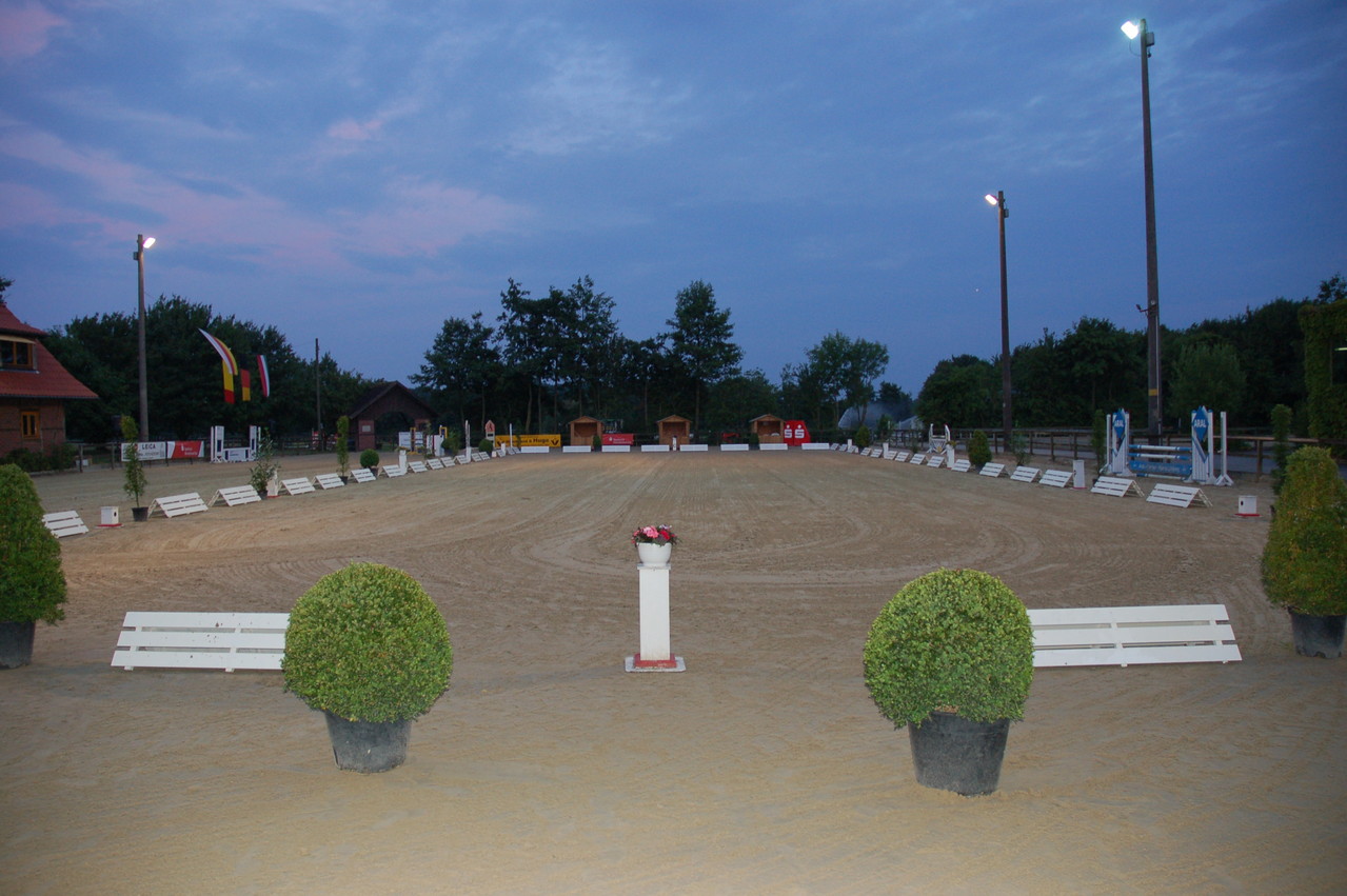 Hauptplatz mit Turnierviereck