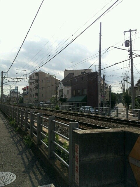 東急大井町線の線路