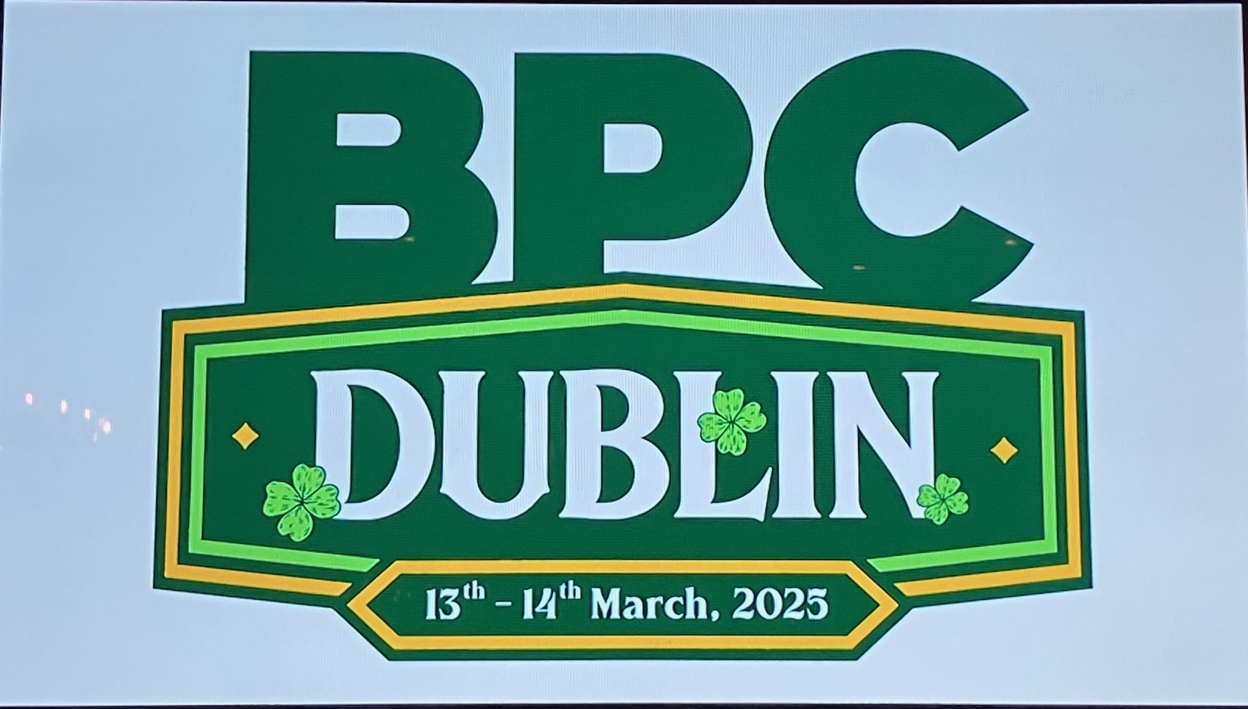 BPC Dublin 2025 参加レポート 「BPC Dublin に日本から６名参加いたしました！」