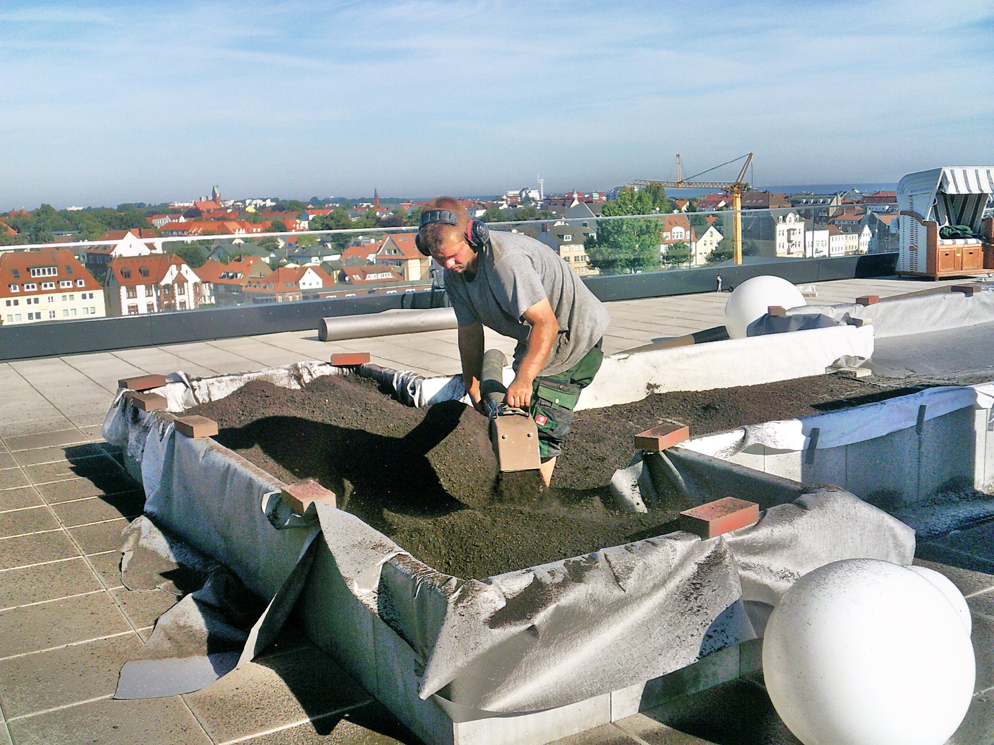 Dachbegrünung Gartengestaltung Landschaftsbau Gartenplanung Cuxhaven
