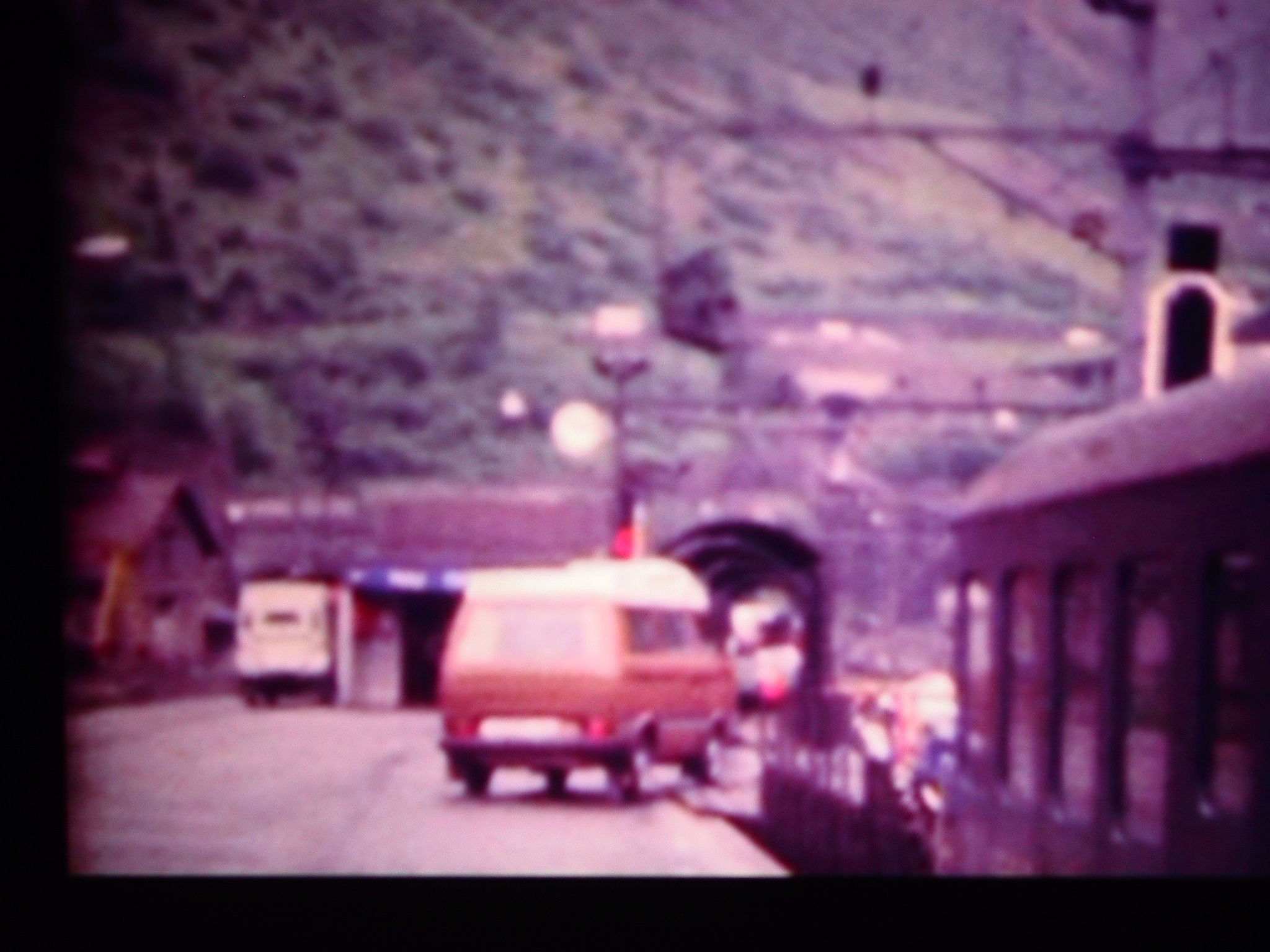 1981Autozug gen Süden.