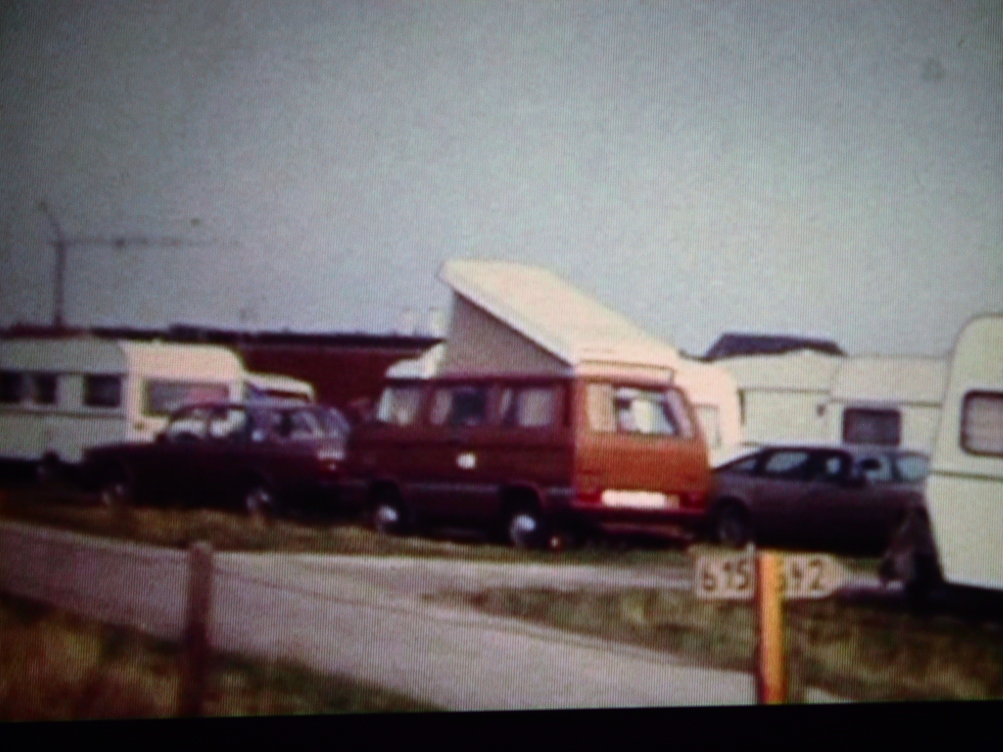 Camping an der Nordseeküste.