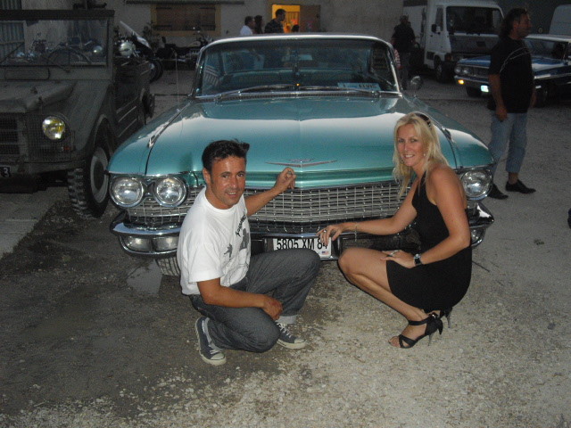 avec Thierry (batteur des Vagabonds)