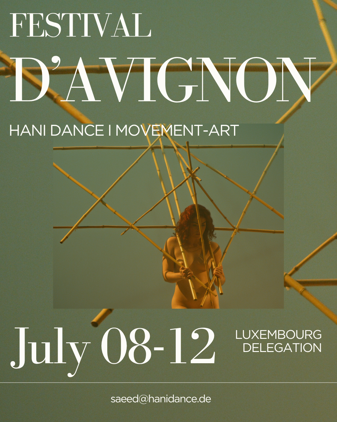 Hani Dance networking at Avignon Festival  08-12.07.2025