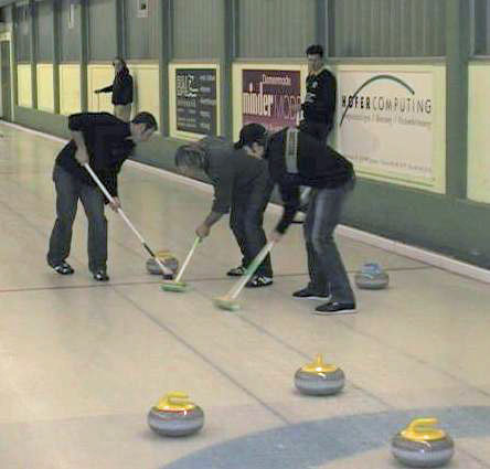 Curling Langnau Dezember 2008