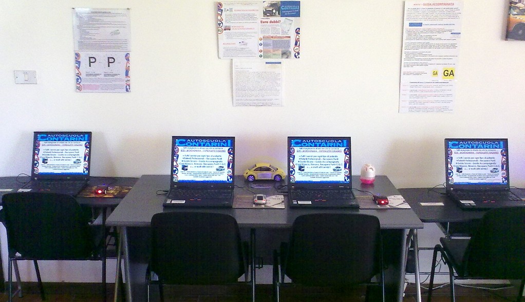 Parte dei PC a disposizione