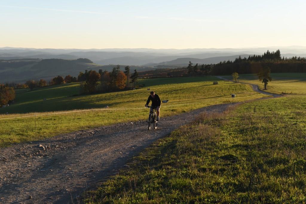 des balades à VTT