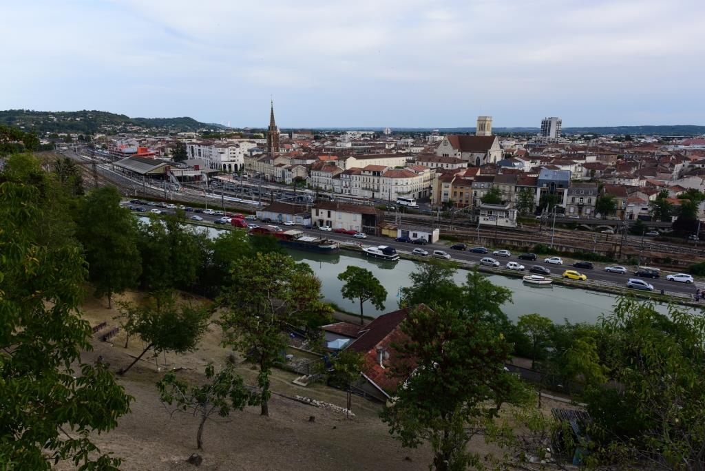 Agen vue du coteau