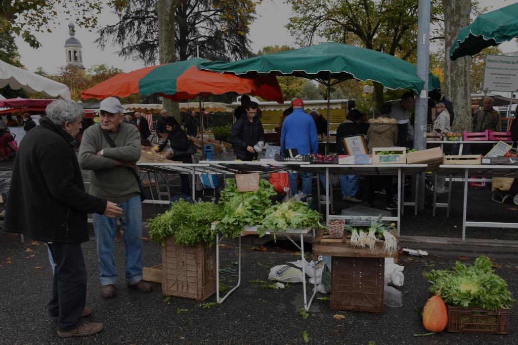 au marché du Pin