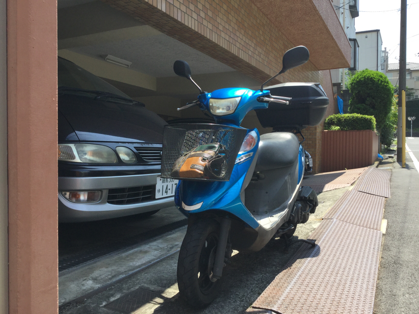 我が愛車 アドレスv125g 東京都 埼玉 千葉 神奈川の建築一般塗装は池袋のken塗装へ