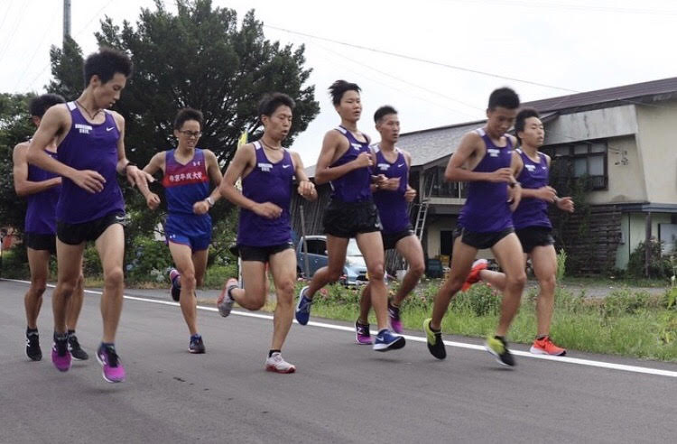 箱根駅伝 帝京平成大学陸上部 夏合宿 セントラル接骨院東戸塚店