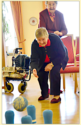 Feiern im Pflegeheim