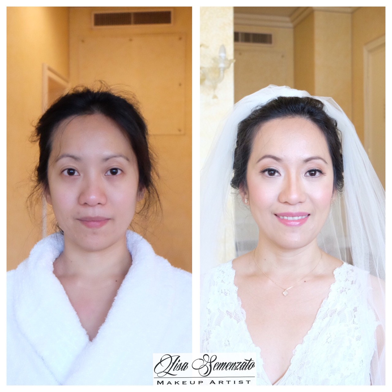 Before and after makeup artist Venice, Verona Makeup Artist and