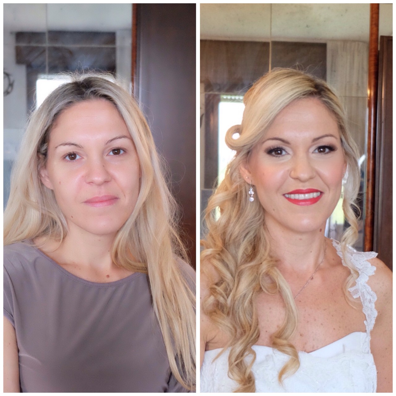 Before and after makeup artist Venice, Verona Makeup Artist and