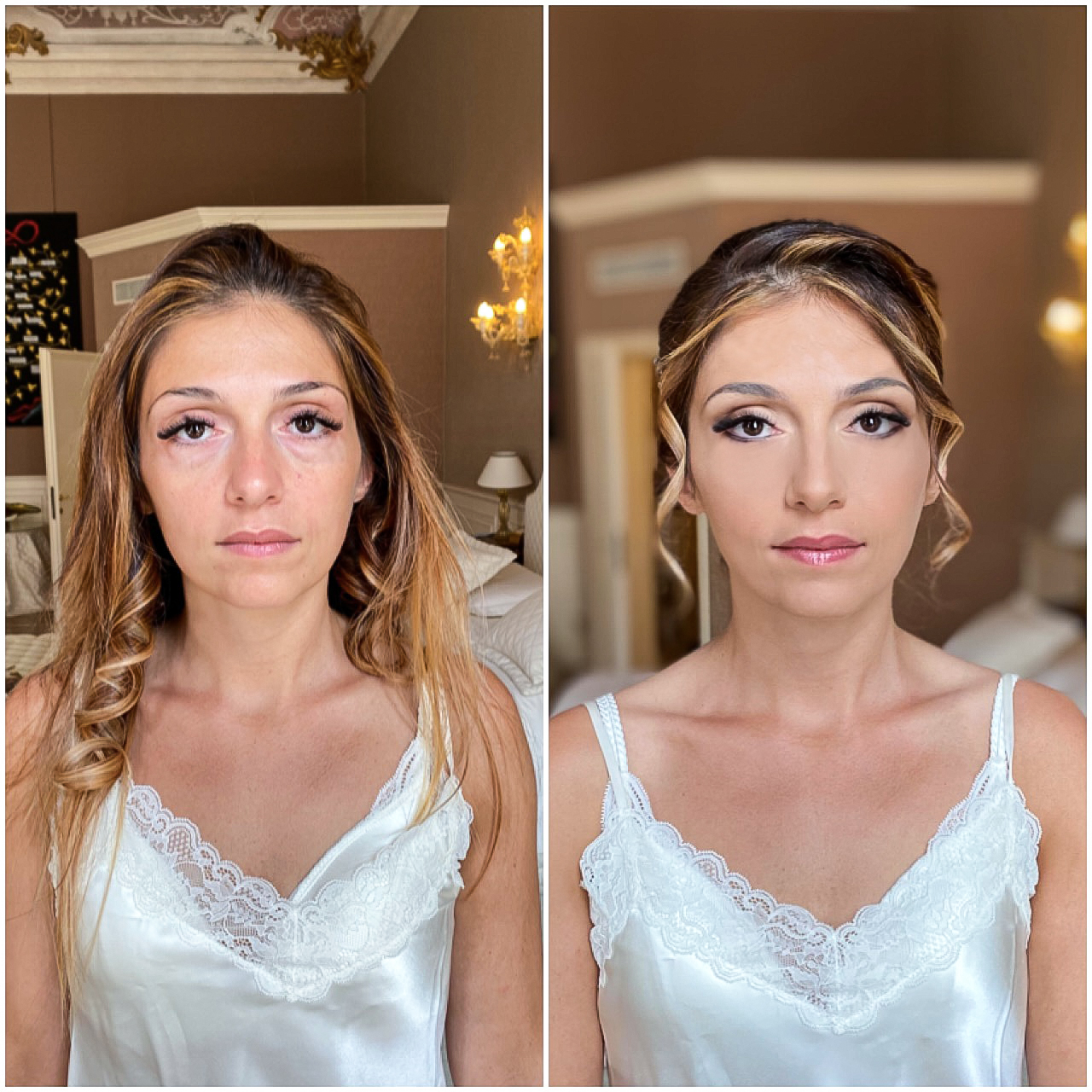 Before and after makeup artist Venice, Verona Makeup Artist and