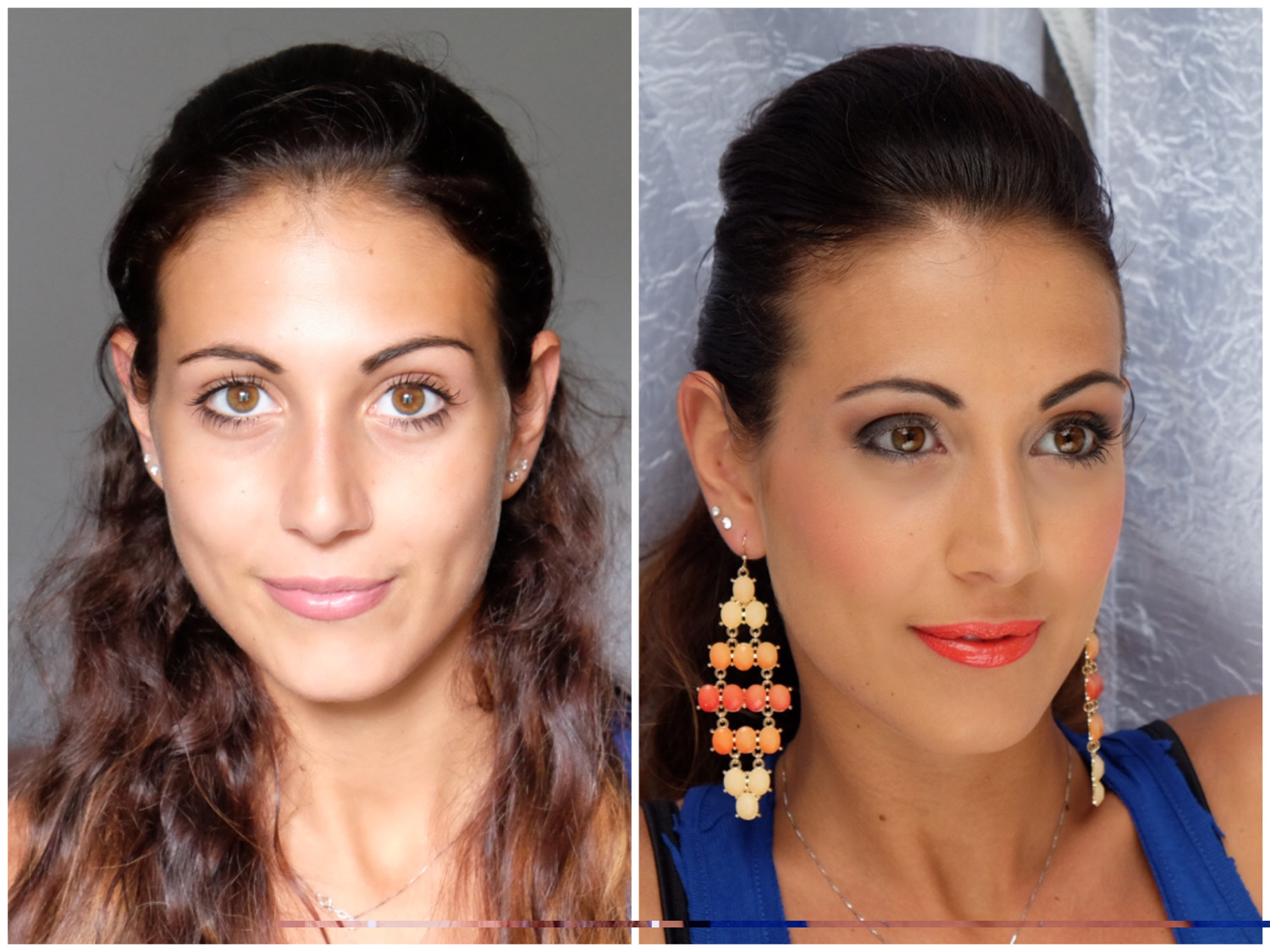 Before and after makeup artist Venice, Verona Makeup Artist and