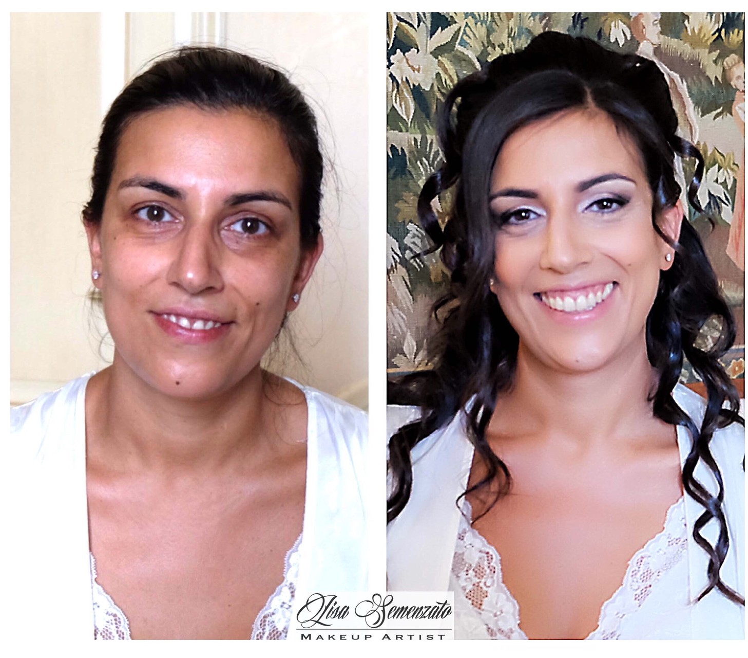 Before and after makeup artist Venice, Verona Makeup Artist and