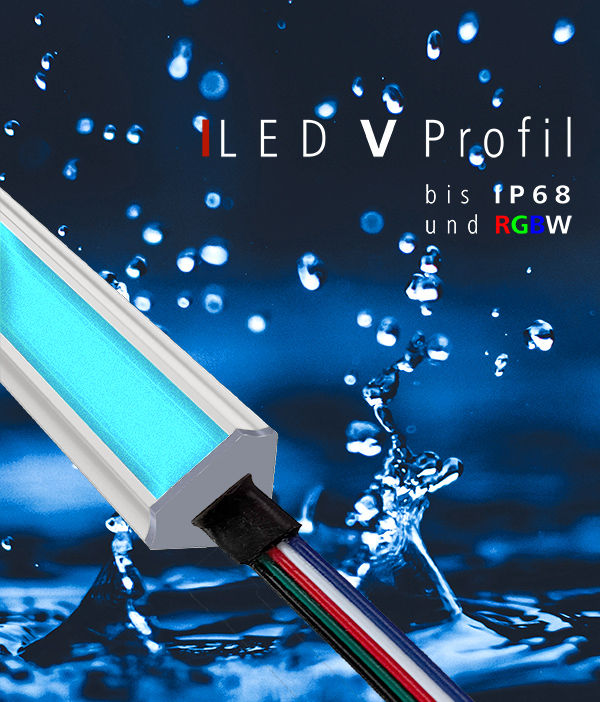 LED, Streifen, Profile, Außenleuchten, wasserdicht, IP44, IP65, IP67, IP68