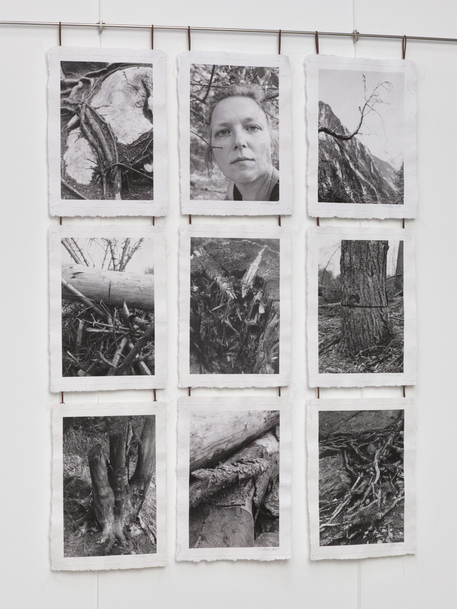 Kirsten Radermacher, pigment print on selfmade paper, tableau, 2022/25 (unique)