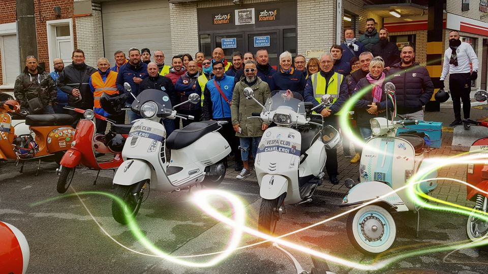 10 Years Vespa Club Sambreville Lambretta Club Hainaut