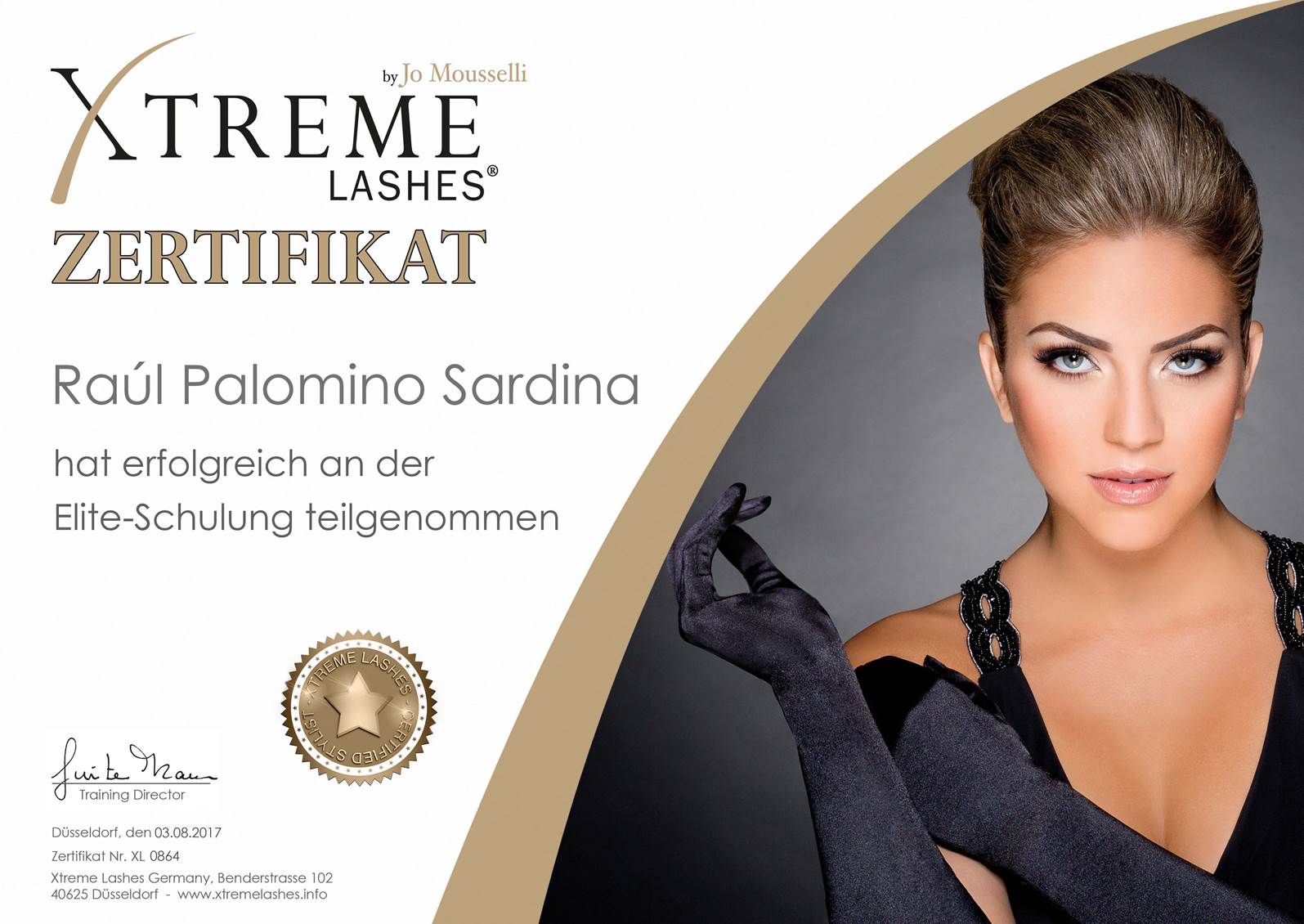 Xtreme Lashes® Zertifikat Elite-Schulung