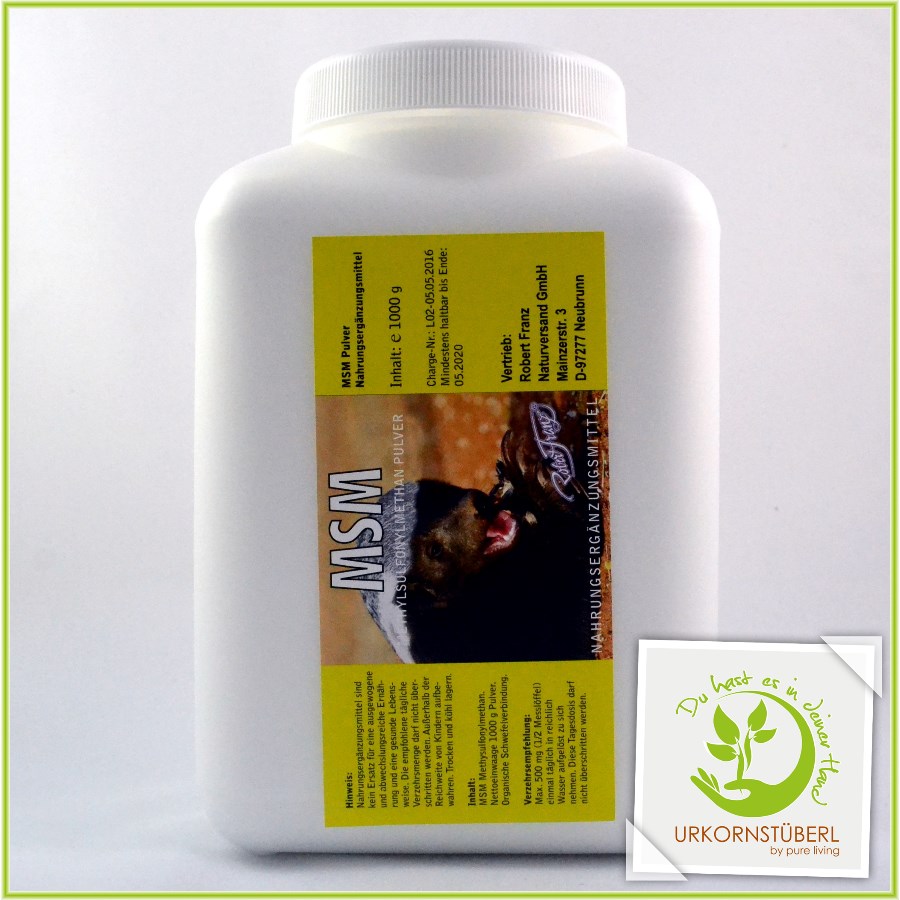 MSM Pulver Robert Franz urkornstueberls seite!