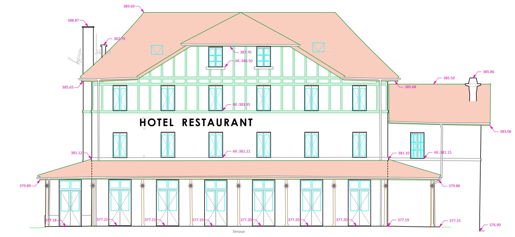 SCAN 3D - Hôtel pour travaux de rénovation