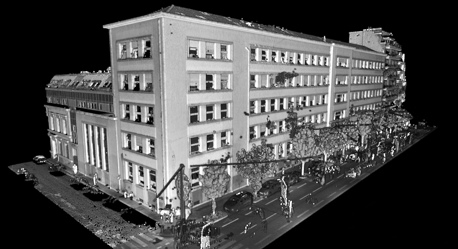 Un relevé XXL tout en précision