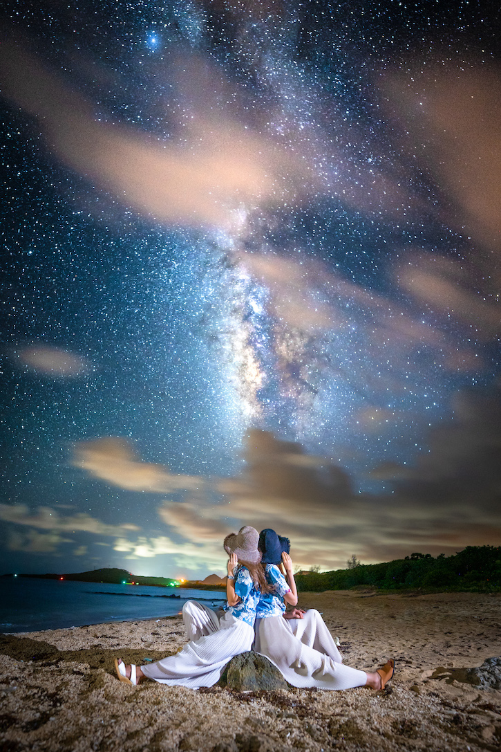 石垣島で人気の星空フォト
