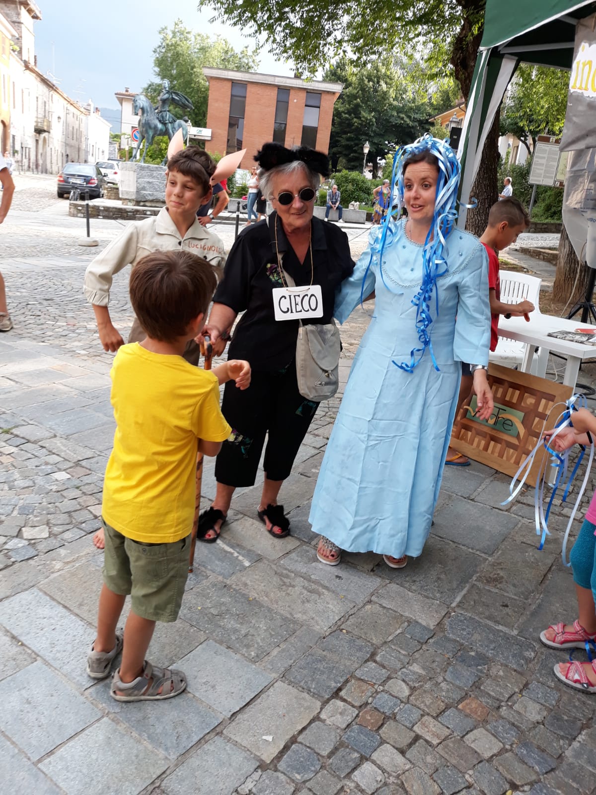  TRAVO  14 luglio 2018 dalle ore 17,00 alle ore 18,30  "LA FIABA DEI GRILLI TRICICLI"  in piazza con i grilli tricicli e tanti giochi di una volta