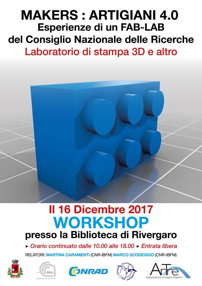 16 dicembre 2017 presso la biblioteca Via Bonistalli 7 Rivergaro