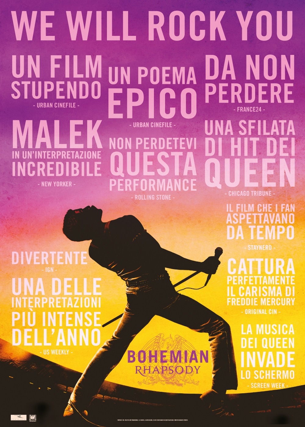 BOHEMIAN RHAPSODY - 25 febbraio ore 21:00 – Rivergaro (PC) Casa del Popolo – Rassegna Cinematografica 