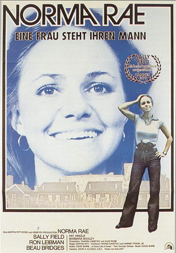 Rivergaro: Cinema Sotto Le Stelle 2019   Agosto, giovedì 1 : NORMA RAE dalle ore 21:30 giardino di Via Don Veneziani, 64 - Rivergaro (PC) di fronte alla Casa del Popolo