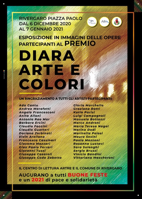 Rivergaro: Premio Diara Arte & Colori VI ed 2020   