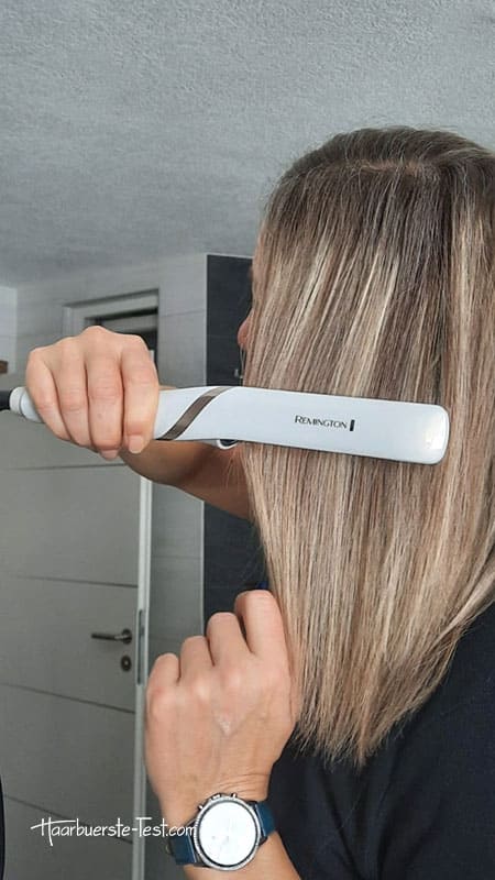 Das Remington Hydraluxe Pro ist im Praxistest der beste Haarglätter gegen frizzige Haare.