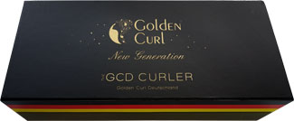 "Golden Curl New Generation" Lockenstab Verpackung