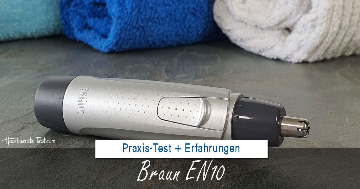 Braun Nasenhaartrimmer EN10 im Praxis-Test + Bilder + Erfahrungen .... -  Praxis Tests!