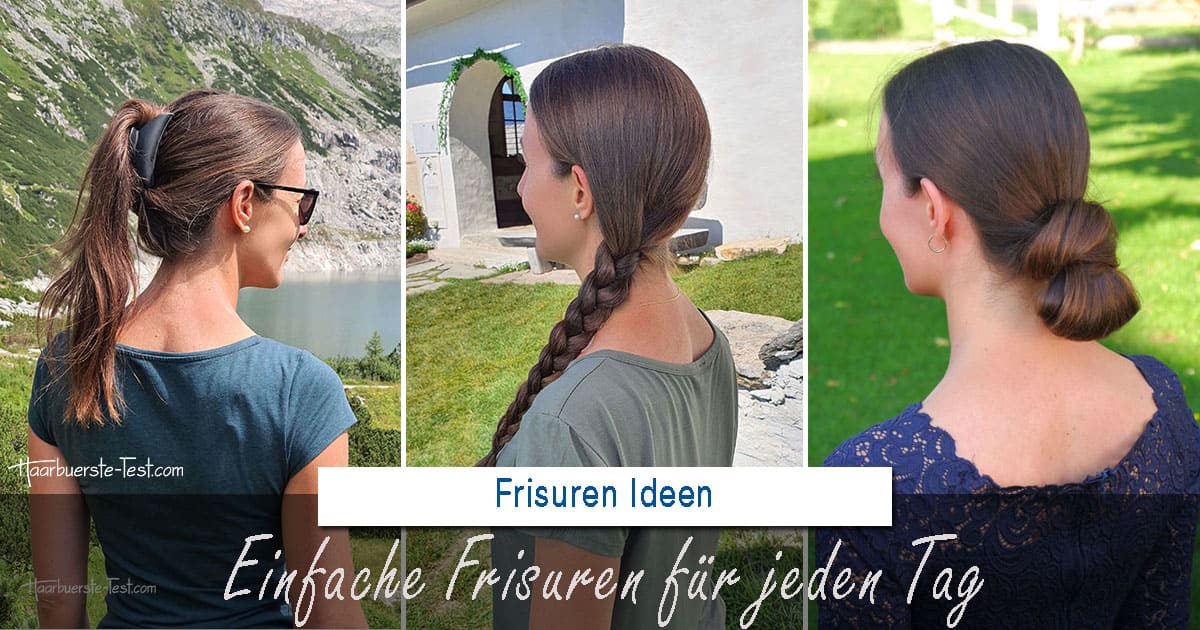 einfache frisuren für jeden tag