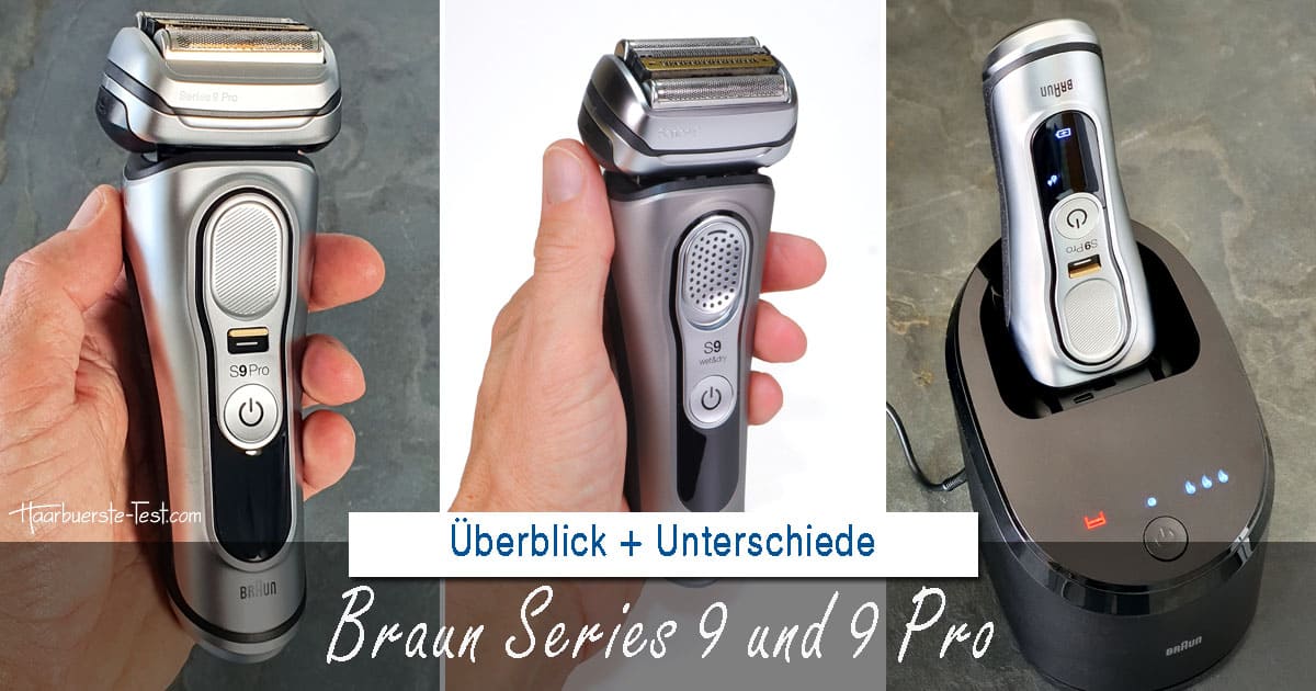 Braun Series 9 Rasierer inkl. Pro Plus Überblick, Unterschiede, Test.......... Praxis Tests!