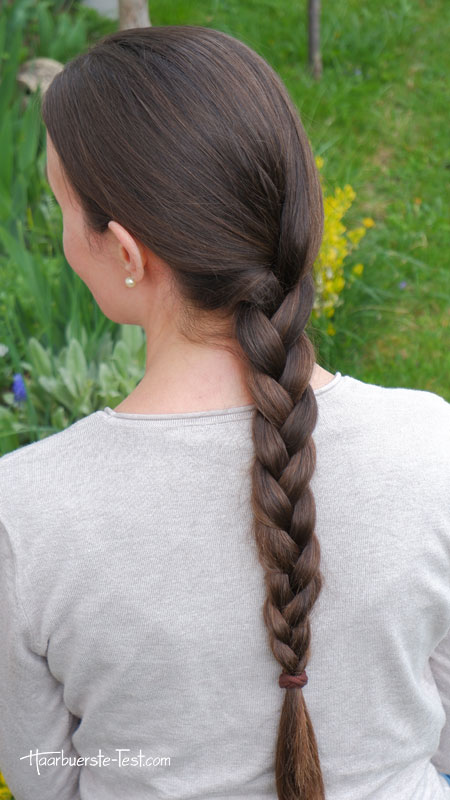Flechtfrisur Mit Zopf