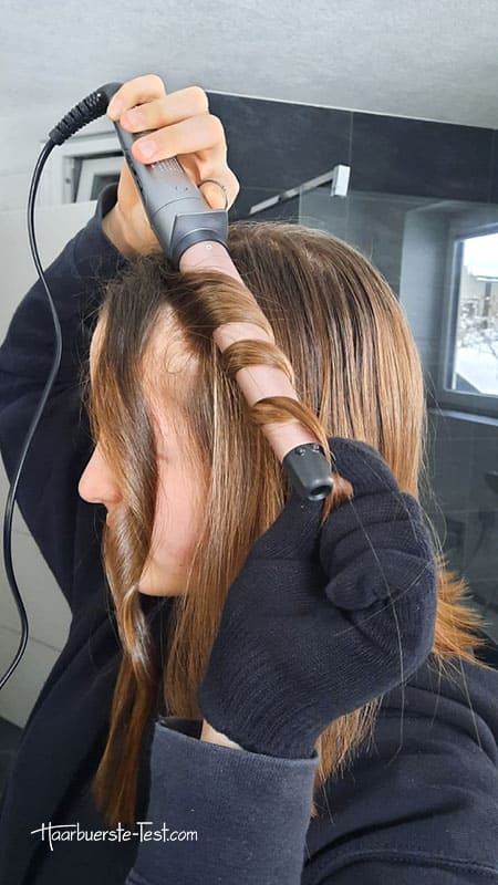 Wunderschne Kurze Haare Lockenstab Bilder