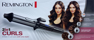 Verpackung "Remington 2in1 Curls"