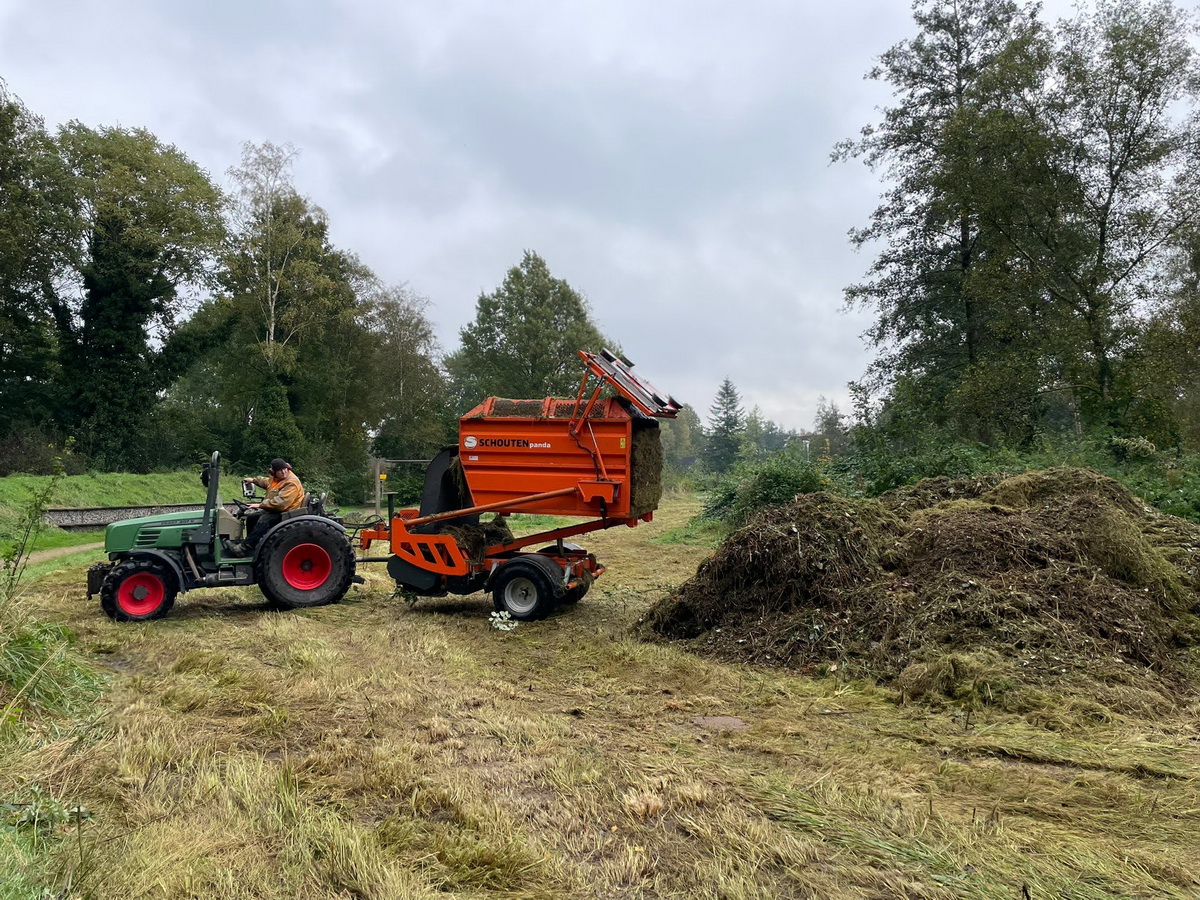 Maaien in de Herfst