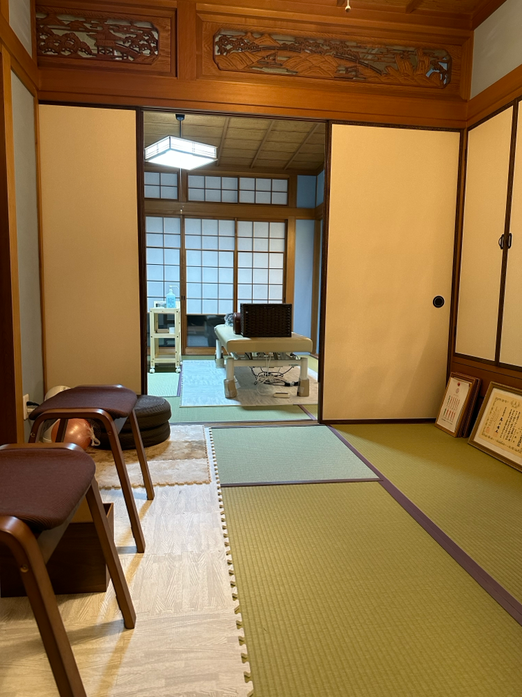 待合室と施術室