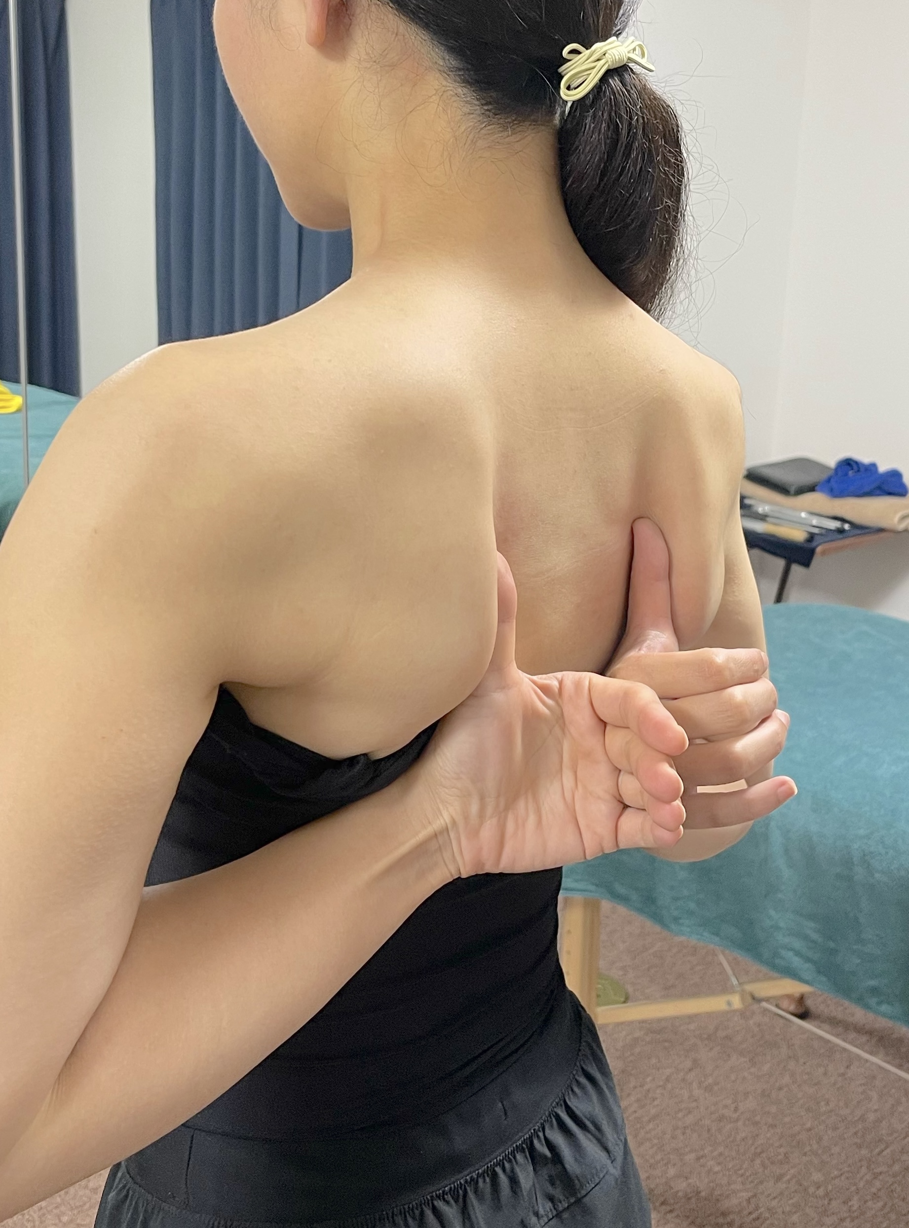 お客様の声 背中のラインが変わった