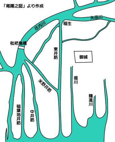 稲生杁と日比津杁 [庄内用水疑問抄]