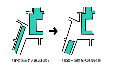 短くなっていた！堀川